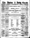 Burton & Derby Gazette Monday 10 January 1887 Page 1
