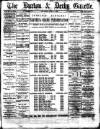 Burton & Derby Gazette Saturday 18 June 1887 Page 1