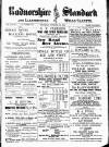 Radnorshire Standard Wednesday 08 November 1899 Page 1
