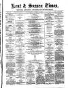 Kent Times Saturday 01 April 1876 Page 1