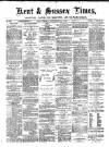 Kent Times Saturday 30 October 1880 Page 1