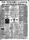 Newport Gazette Saturday 09 October 1858 Page 1