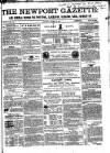Newport Gazette Saturday 16 March 1861 Page 1