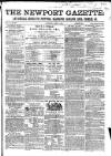 Newport Gazette Saturday 05 April 1862 Page 1