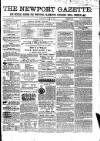 Newport Gazette Saturday 12 April 1862 Page 1
