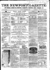 Newport Gazette Saturday 29 November 1862 Page 1