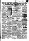 Newport Gazette Saturday 10 January 1863 Page 1