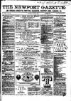 Newport Gazette Saturday 08 April 1865 Page 1