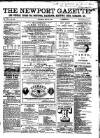 Newport Gazette Saturday 20 May 1865 Page 1