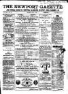 Newport Gazette Saturday 01 July 1865 Page 1