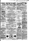 Newport Gazette Saturday 12 August 1865 Page 1