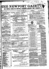 Newport Gazette Saturday 01 December 1866 Page 1