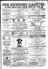 Newport Gazette Saturday 13 February 1869 Page 1