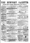 Newport Gazette Saturday 27 November 1869 Page 1