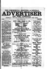 Commercial, Shipping & General Advertiser for West Cornwall Saturday 22 June 1872 Page 1