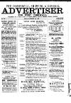 Commercial, Shipping & General Advertiser for West Cornwall Saturday 01 November 1873 Page 1