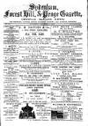 Sydenham, Forest Hill & Penge Gazette Saturday 02 October 1875 Page 1