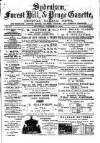 Sydenham, Forest Hill & Penge Gazette Saturday 16 October 1875 Page 1