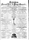 Sydenham, Forest Hill & Penge Gazette Saturday 12 August 1876 Page 1