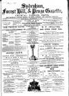 Sydenham, Forest Hill & Penge Gazette Saturday 02 September 1876 Page 1