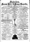 Sydenham, Forest Hill & Penge Gazette Saturday 09 September 1876 Page 1