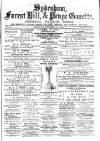 Sydenham, Forest Hill & Penge Gazette Saturday 11 November 1876 Page 1