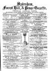Sydenham, Forest Hill & Penge Gazette Saturday 10 February 1877 Page 1