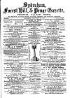 Sydenham, Forest Hill & Penge Gazette Saturday 24 February 1877 Page 1