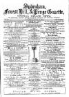 Sydenham, Forest Hill & Penge Gazette Saturday 17 March 1877 Page 1