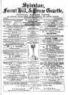 Sydenham, Forest Hill & Penge Gazette Saturday 24 March 1877 Page 1