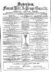 Sydenham, Forest Hill & Penge Gazette Saturday 24 November 1877 Page 1