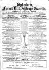Sydenham, Forest Hill & Penge Gazette Saturday 05 January 1878 Page 1