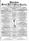 Sydenham, Forest Hill & Penge Gazette Saturday 26 January 1878 Page 1
