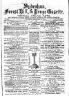 Sydenham, Forest Hill & Penge Gazette Saturday 16 February 1878 Page 1