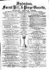 Sydenham, Forest Hill & Penge Gazette Saturday 08 February 1879 Page 1