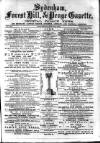 Sydenham, Forest Hill & Penge Gazette Saturday 22 February 1879 Page 1