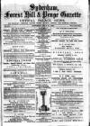 Sydenham, Forest Hill & Penge Gazette Saturday 12 July 1879 Page 1