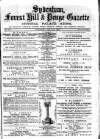 Sydenham, Forest Hill & Penge Gazette Saturday 19 July 1879 Page 1