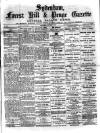 Sydenham, Forest Hill & Penge Gazette Saturday 07 October 1882 Page 1