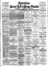 Sydenham, Forest Hill & Penge Gazette Saturday 04 September 1886 Page 1