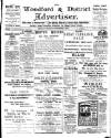 Woodford and District Advertiser Saturday 08 September 1906 Page 1