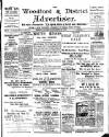 Woodford and District Advertiser Saturday 15 September 1906 Page 1