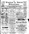 Woodford and District Advertiser Saturday 19 February 1910 Page 1