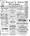 Woodford and District Advertiser Saturday 12 March 1910 Page 1