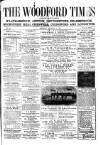 Woodford Times Saturday 13 November 1869 Page 1