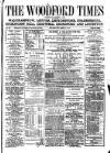 Woodford Times Saturday 11 November 1871 Page 1