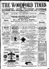 Woodford Times Saturday 02 October 1880 Page 1