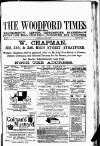Woodford Times Saturday 12 March 1881 Page 1