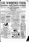Woodford Times Saturday 12 November 1881 Page 1