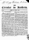 Bankers' Circular Friday 17 October 1828 Page 1